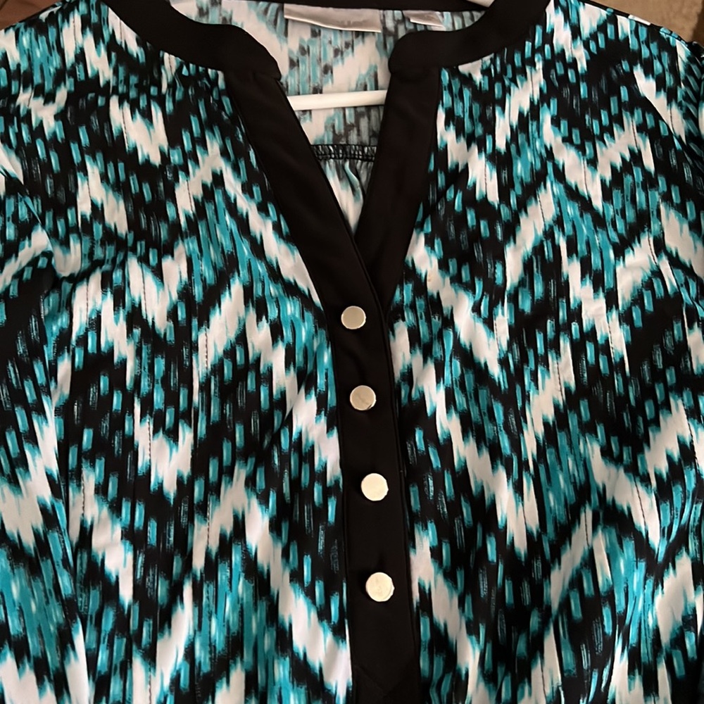 Blk & Real, Super Soft & Slimming 3/4 Gathered Sl… - image 2